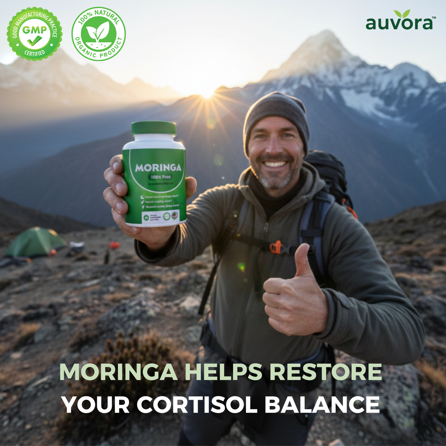 Auvora - Pure Moringa Leaf Extract Capsules