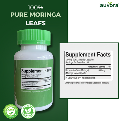 Auvora Premium Moringa - Natural Joint Support Formula