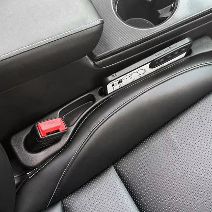 Universal 2Pcs Car Seat Console Bag between Seats Interior Auto Organizer Decoration Gap Filler Seat Crevice Storage Box